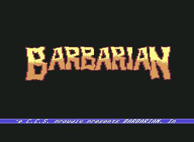 Barbarian - C64 Game