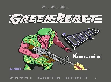 Green Beret - C64 Game