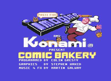 Comic Bakery - C64 Game