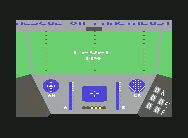 Rescue on Fractalus - C64 Game