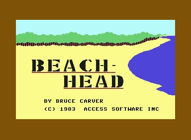 Beach-Head - C64 Game