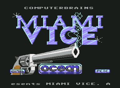 Miami Vice - C64 Game