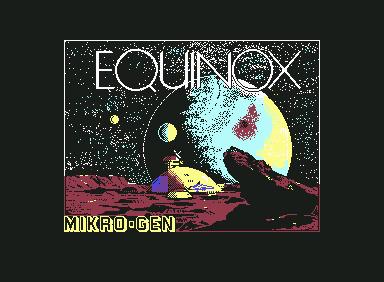 Equinox - C64 Game