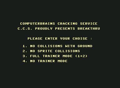 Breakthru - C64 Game